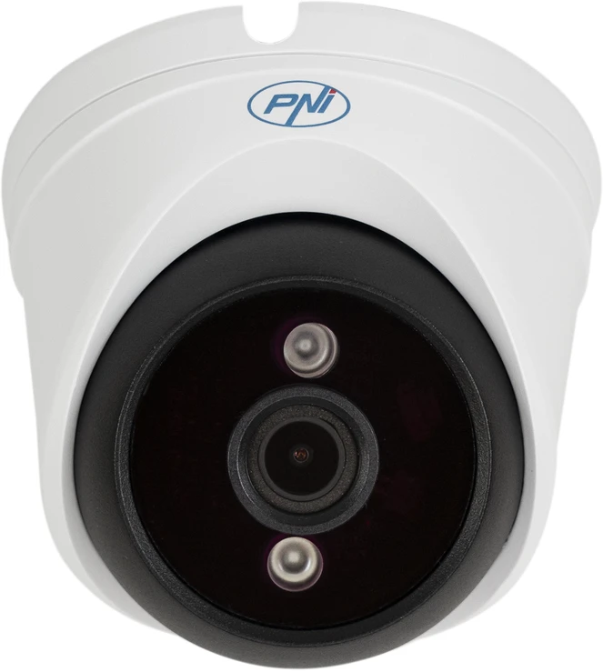Vaizdo stebėjimo kamera PNI IP808J, POE, 8MP, 2.8mm, skirta naudoti lauke, balta