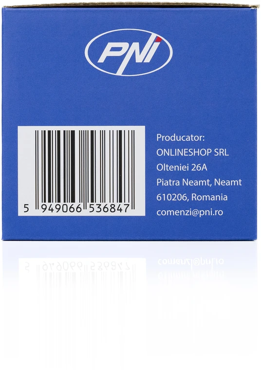 Vaizdo stebėjimo kamera PNI IP818J, POE, cilindrinė 8MP, 2.8mm, skirta naudoti lauke, balta
