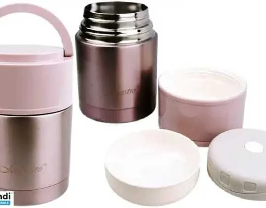 Vakarienės termosas Maestro MR-1636-60 600 ml, rožinis