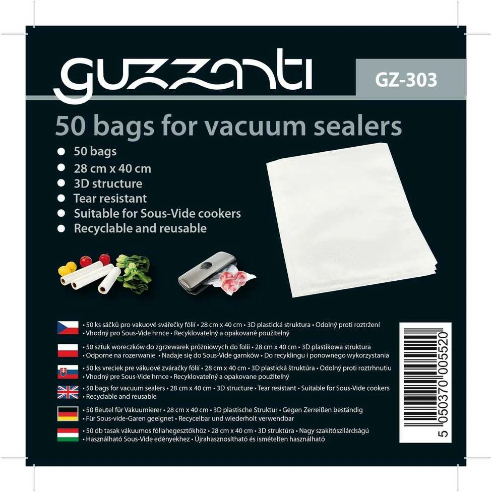 Vakuumavimo maišeliai GUZZANTI GZ-303