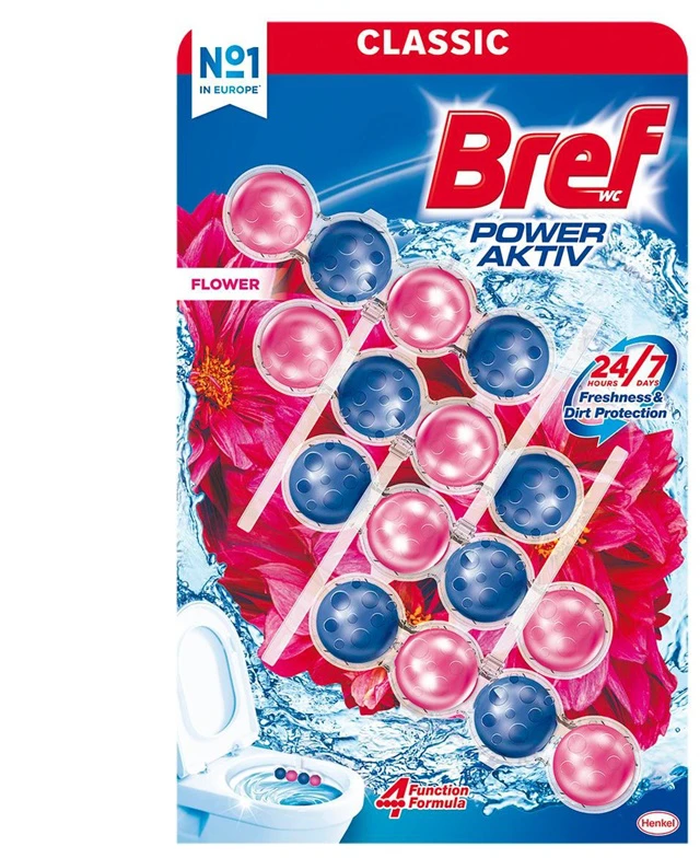 VALIK-GAIVIKLIS WC BREF PA FLOWERS 4X50G