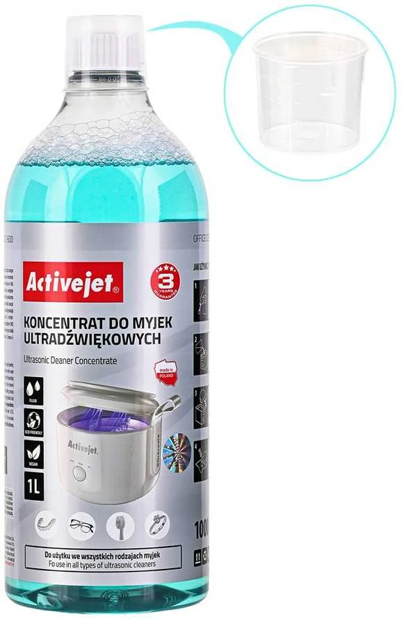 „Activejet AOC-600“ valymo koncentratas UV ultragarsiniams valytuvams AOC-600 1 l
