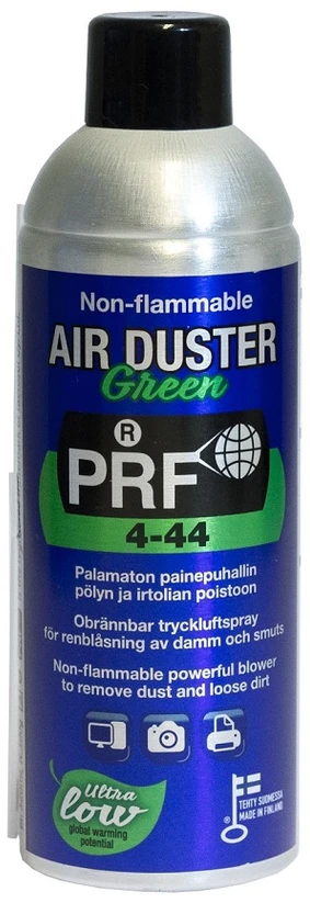 Valiklis Suspaustas oras balionėlyje PRF 4-44/520 Žalias 520ml Nedegus Taerosol
