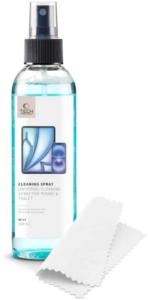 Valiklis Tech-Protect skystis telefonų ir planšečių valymui 200ML Eko Mint