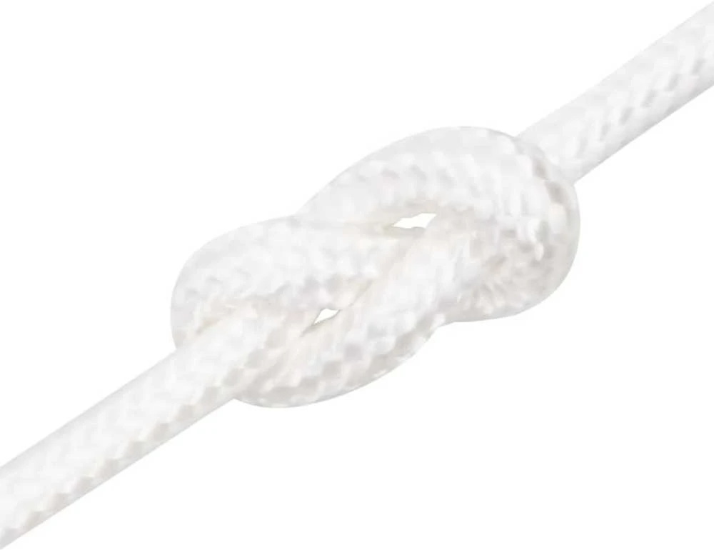 Valties virvė, visiškai balta, 10mm, 25m, polipropilenas