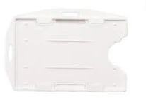 Vardinių kortelių dėklas dvipusis 55x85mm baltas 80144 SPR/10