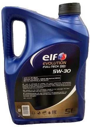 VARIKLIŲ TEPALAI „ELF EVOLUTION FULLTECH DID“ (5W-30; 5 L)
