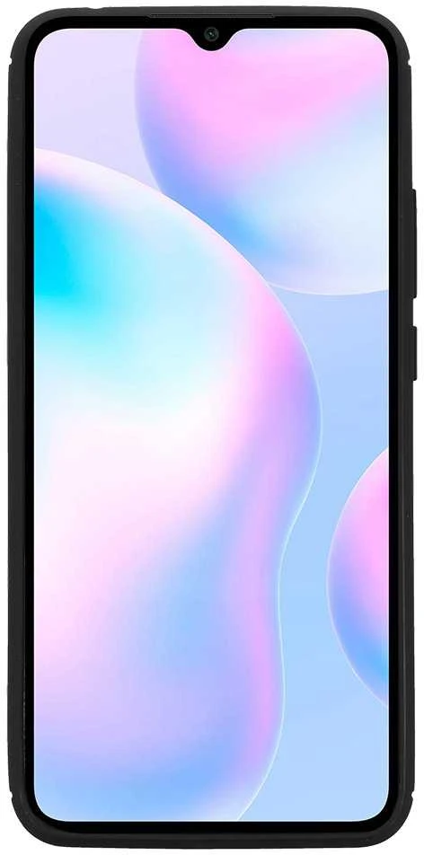 Vennus Carbon Elite dėklas skirtas Xiaomi Redmi 9A juodos spalvos