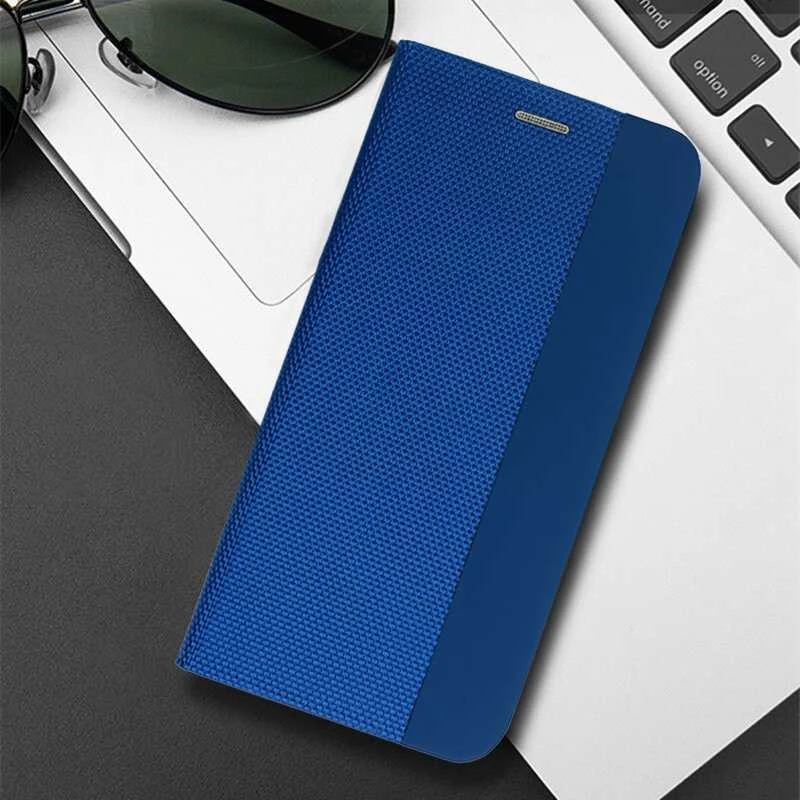 Vennus SENSITIVE Book skirtas Apple iPhone 11 Pro Max dėklas telefonui mėlynos spalvos