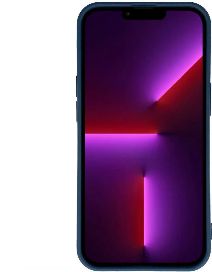 Vennus silikoninis Heart dėklas skirtas iPhone 14 Plus design 1 mėlynos spalvos