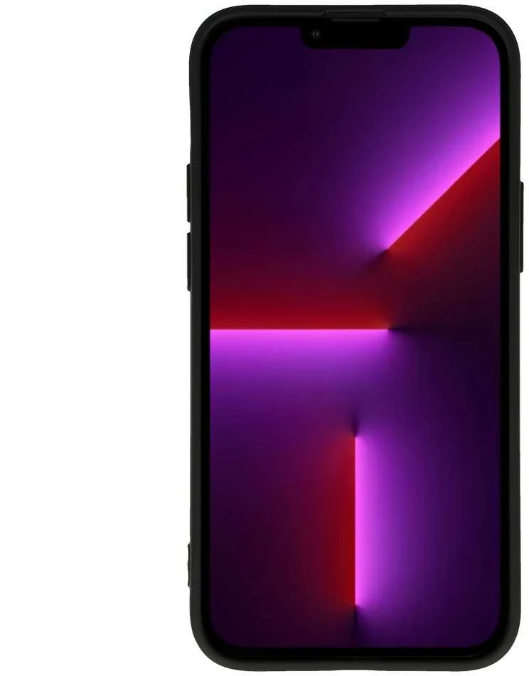 Vennus silikoninis Heart dėklas skirtas Apple iPhone 14 Plus design 1 juodos spalvos