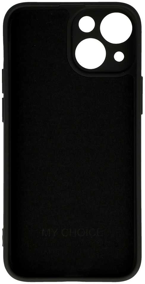 Vennus silikoninis Heart dėklas skirtas Apple iPhone 14 Plus design 1 juodos spalvos