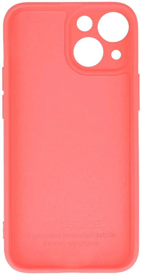 Vennus silikoninis Heart dėklas skirtas iPhone 14 Plus design 1 koralų spalvos