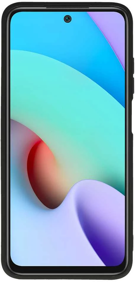 Vennus silikoninis Heart dėklas skirtas Xiaomi Redmi 10 design 1 juodos spalvos