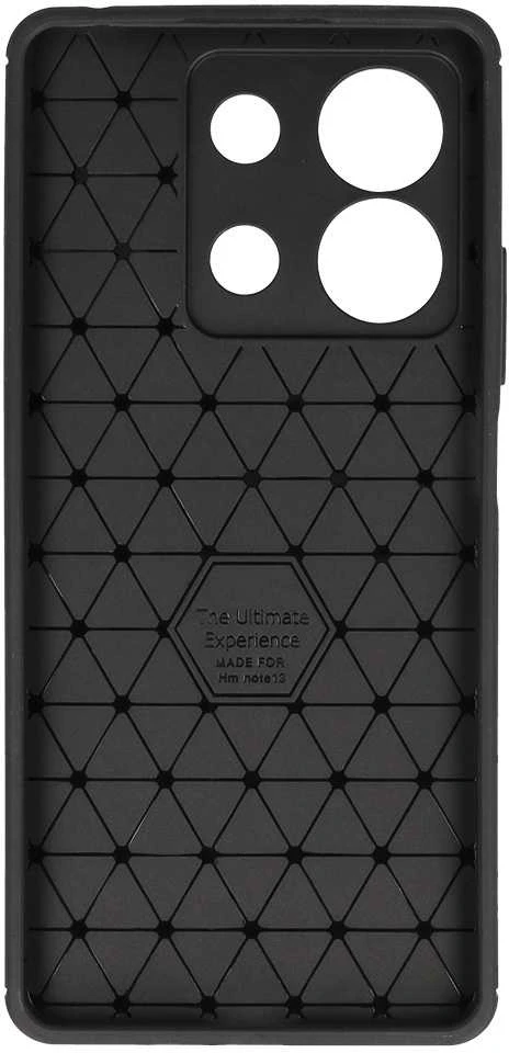 Vennus Tel Protect Carbon Elite dėklas skirtas Xiaomi Redmi Note 13 5G juodos spalvos