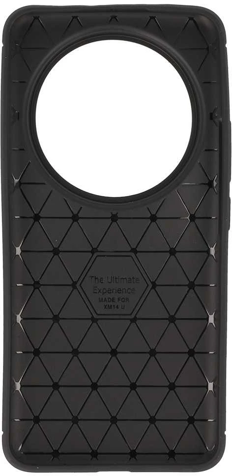 Vennus Tel Protect Carbon Elite dėklas skirtas Xiaomi 14 Ultra juodos spalvos