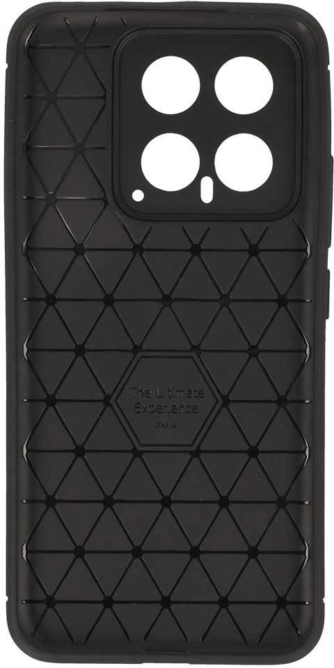 Vennus Tel Protect Carbon Elite dėklas skirtas Xiaomi 14 juodos spalvos