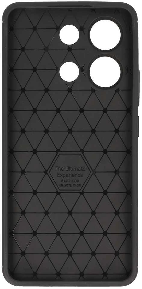 Vennus Tel Protect Carbon Elite dėklas skirtas Xiaomi Redmi Note 13 4G juodos spalvos