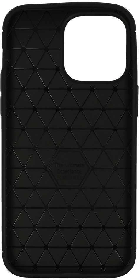 Dėklas Tel Protect Carbon Elite skirtas Apple iPhone 15 Pro Max juodos spalvos
