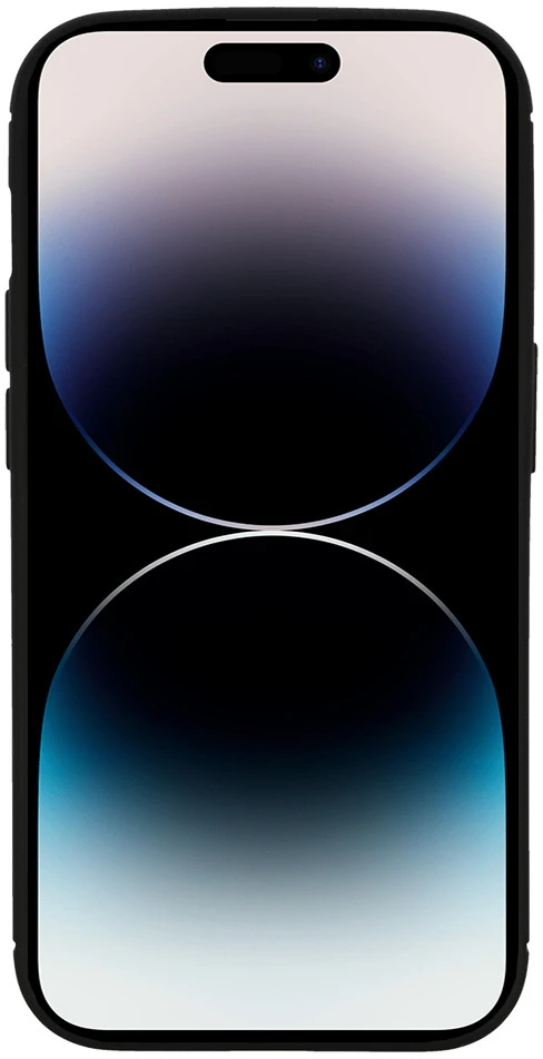 Dėklas Tel Protect Carbon Elite skirtas iPhone 14 Pro juodos spalvos