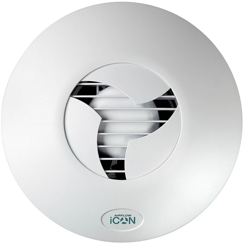 Ventiliatorius AirFlow iCON 15 Ø100mm 68 m3/val