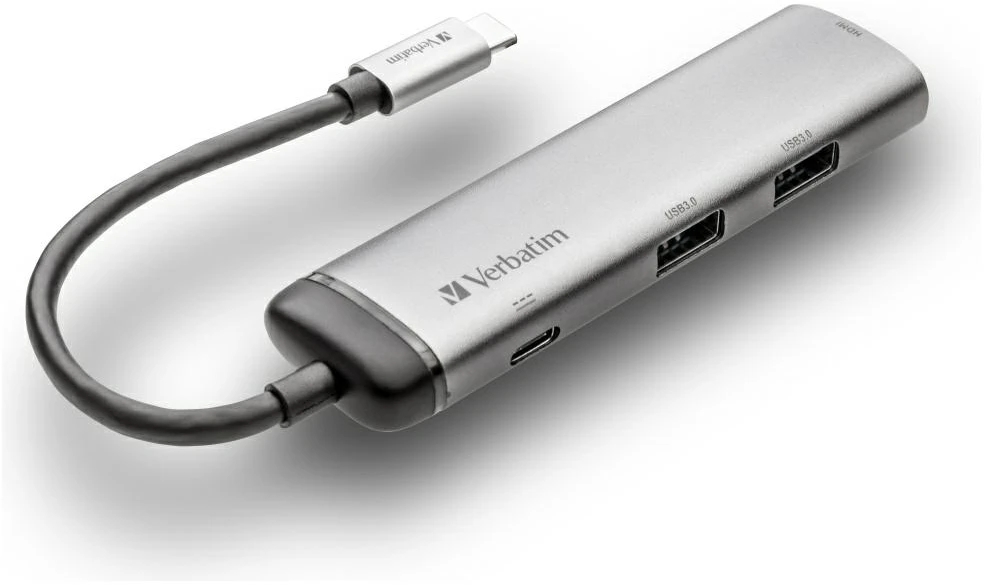 Verbatim 49140 sąsajos šakotuvas USB 3.2 Gen 1 (3.1 Gen 1) Type-C