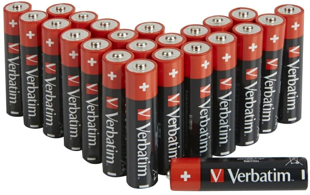 Verbatim Alkaline Baterija AA LR6 24vnt 49505