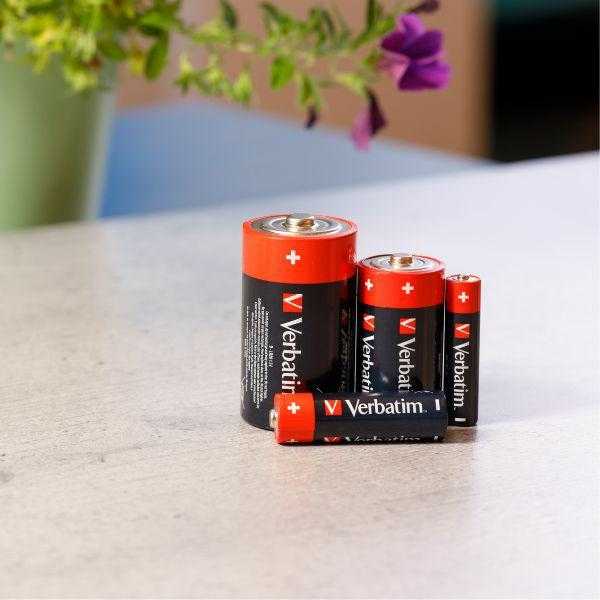 Verbatim Alkaline Baterija AAA LR03 8vnt 49502