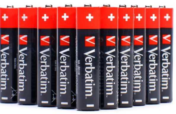 Verbatim Alkaline Baterija AAA LR03 8vnt 49502