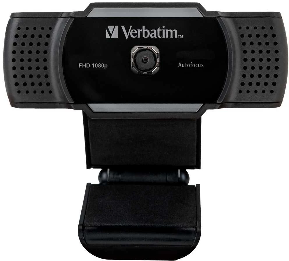 Verbatim Full HD 1080p internetinė kamera su mikrofonu AWC-01 juodos spalvos 49578