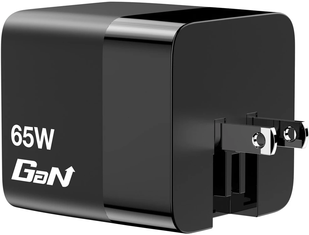 Verbatim GaN Charger 65W Universalus Juoda AC Spartusis įkrovimas Vidaus