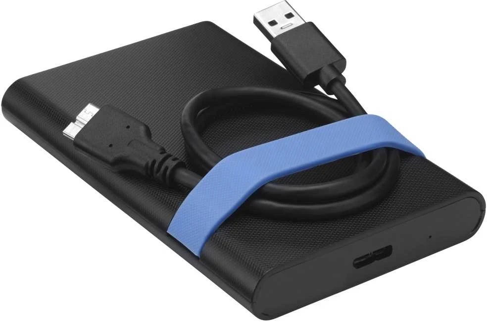 Verbatim Metal Enclosure skirtas Drive Store ‘n’ Go 2.5″ USB 3.2 juodos spalvos 53106