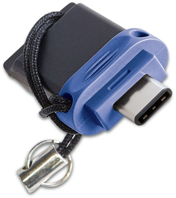 32 GB USB atmintinė, dviguba, USB 3.0/USB C, Verbatim
