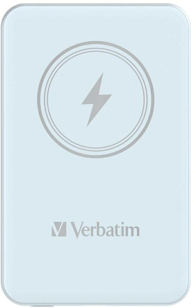 „Verbatim“ belaidis magnetinis išorinis akumuliatorius „n' Go“ 15 W 5000 mAh mėlynas 32242