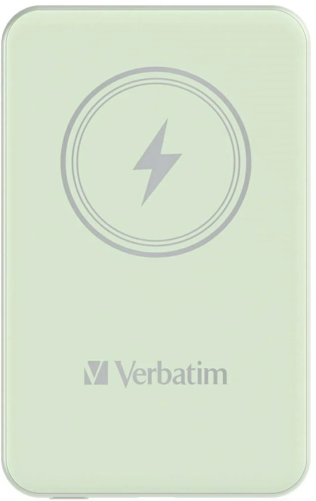 „Verbatim“ belaidis magnetinis išorinis akumuliatorius „n' Go“ 15 W 5000 mAh žalias 32241