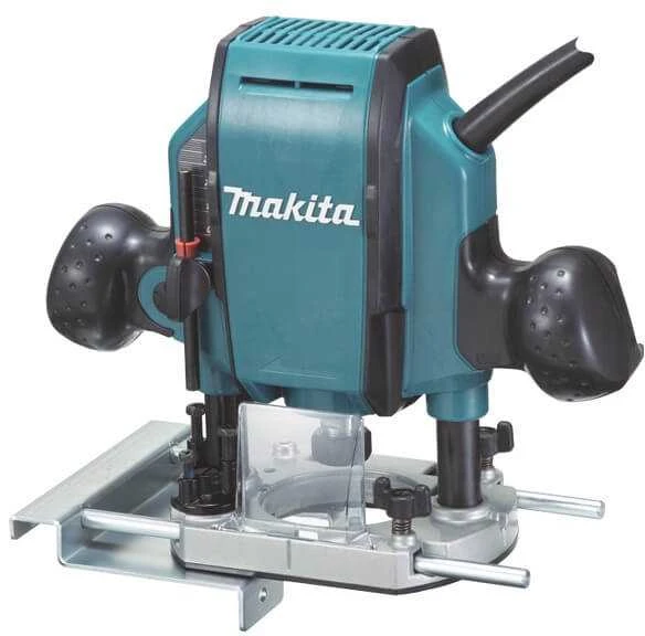 Vertikali freza Makita RP0900J,  6-8 mm, 27000 min-1, 900 W, 2,7kg, MAKPACK