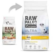 Vetexpert Šunų Maistas - VET EXPERT RAW PALEO Ultra Vidutinio ir Didelio Dydžio Šuniukams Kalkūnas 10 kg