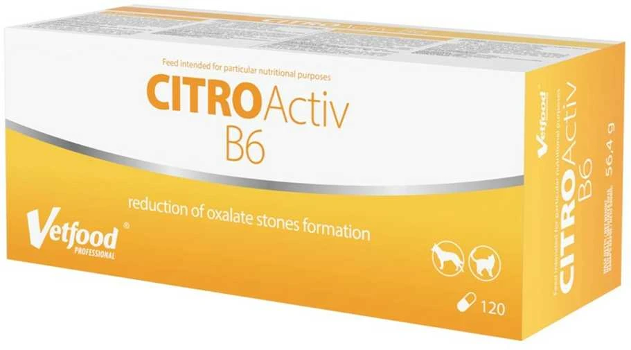 Maisto papildas - Vetfood Citro Activ B6 120vnt Be glitimo