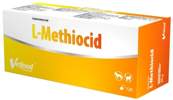 Gyvūnų papildas - Vetfood L-Methiocid 120 vnt Be glitimo Be cukraus