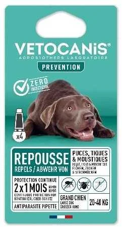 Vetocanis atbaidantis užlašinamas tirpalas šunims (virš 20kg)