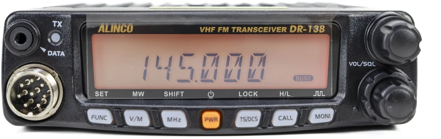 VHF radijo stotelė PNI Alinco DR-138HE 144-146MHz, 200 kanalų, DMTF, 12V