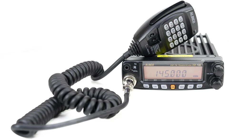 VHF radijo stotelė PNI Alinco DR-138HE 144-146MHz, 200 kanalų, DMTF, 12V