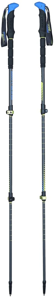 VIKING CARBO LITE TREKKING POLES Juodas/LIME