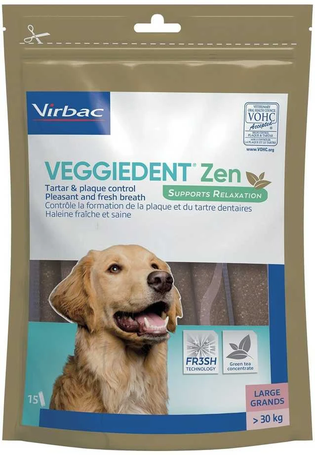 VIBRAC Veggiedent Fresh L – skanėstas šuniui – 500g