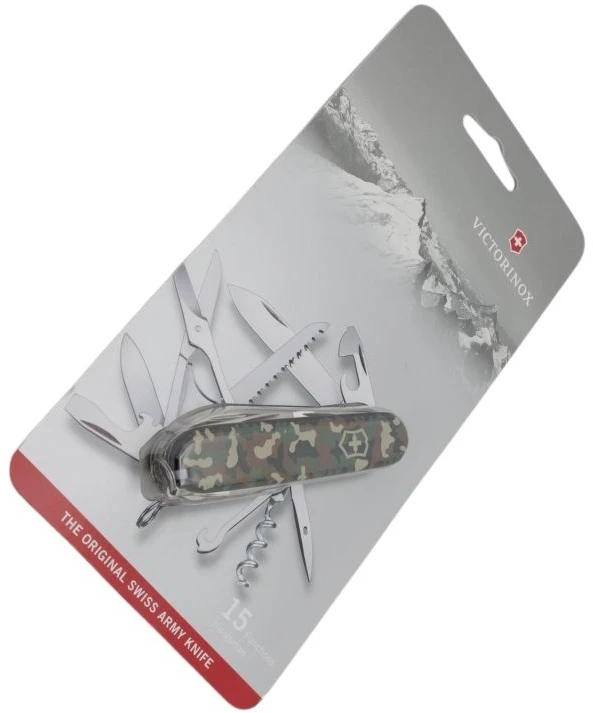 Victorinox V-1.37 13.94 B1 Huntsman kišeninis peilis, kamufliažinis