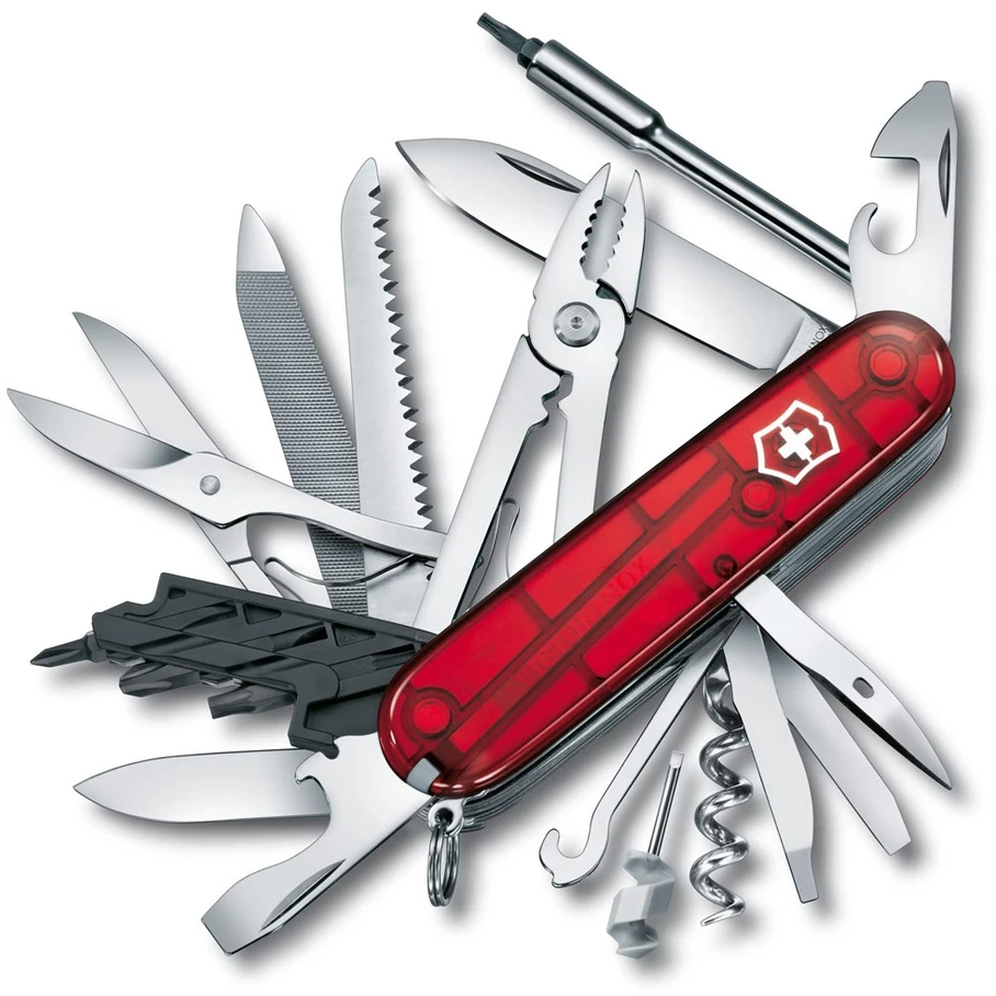 Victorinox V-1.77 75.T kišeninis peilis Cyber Tool L, raudonas