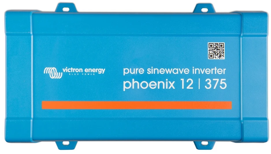 Victron Energy Įtampos keitiklis Phoenix 12Vdc/230Vac 375VA 300W(700W) su sinusine išėjimo įtampa, VE.Direct, SCHUKO