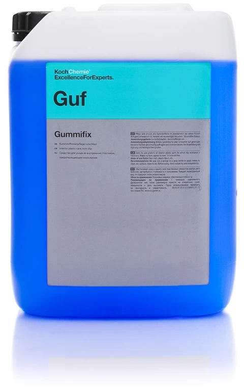 KOCH CHEMIE Interior Rubber&Plastic Cleaner Gummifix Guf, vidaus valiklis gumai ir plastikui, neslidus, 10L