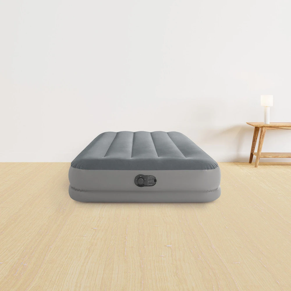 INTEX pripučiamas čiužinys 191x99x30 cm su integruota elektrine pompa 64112
