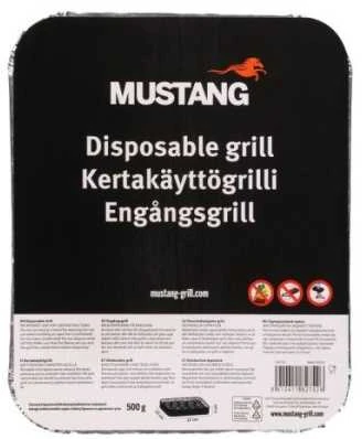 Vienkartinė kepsninė Mustang, 27 x 22 x 25 cm